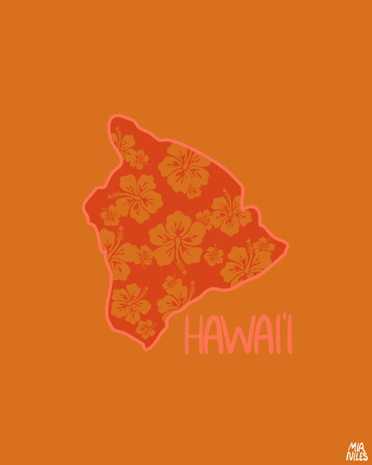 Big Island Art Print